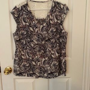 Ladies paisley top